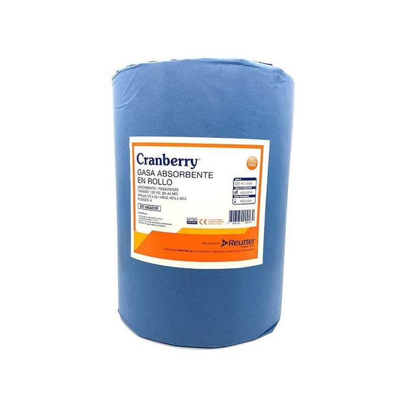 Gasa absorbente en rollo Cranberry 100 yd REUTTER